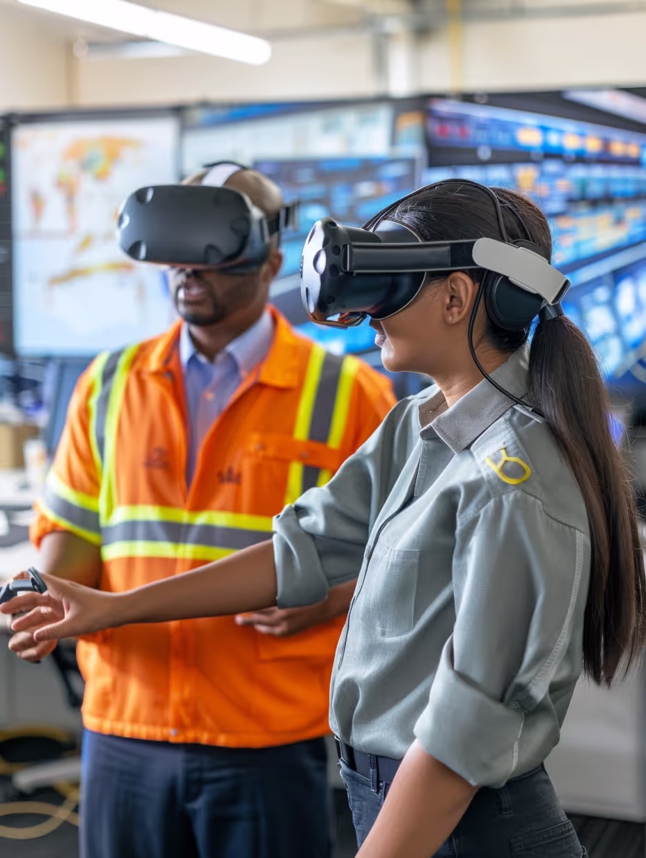 training with virtual tour