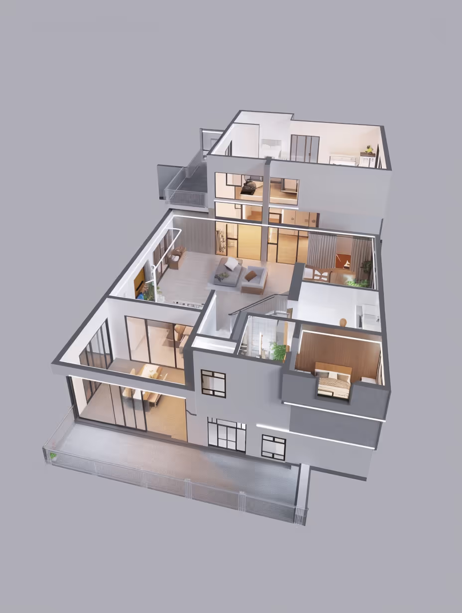3D building model