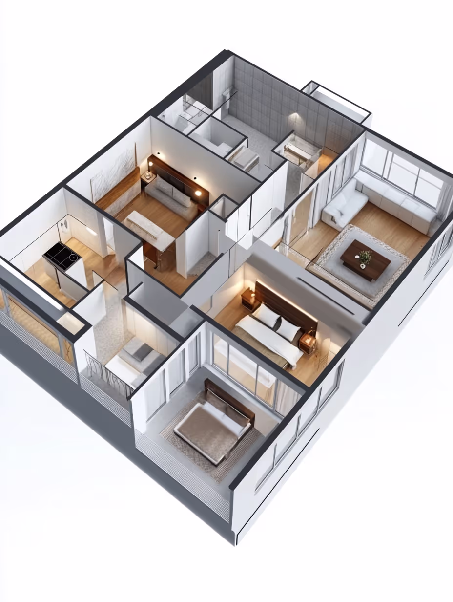 3d floor plan