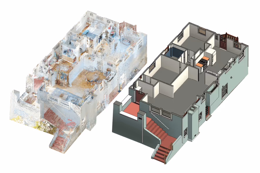 Scan to BIM Process: Leveraging 3D Laser Scanning for BIM